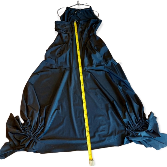 MC PLANET Black Asymmetrical Hem Halter  Maxi dress Size 12 - Picture 16 of 16